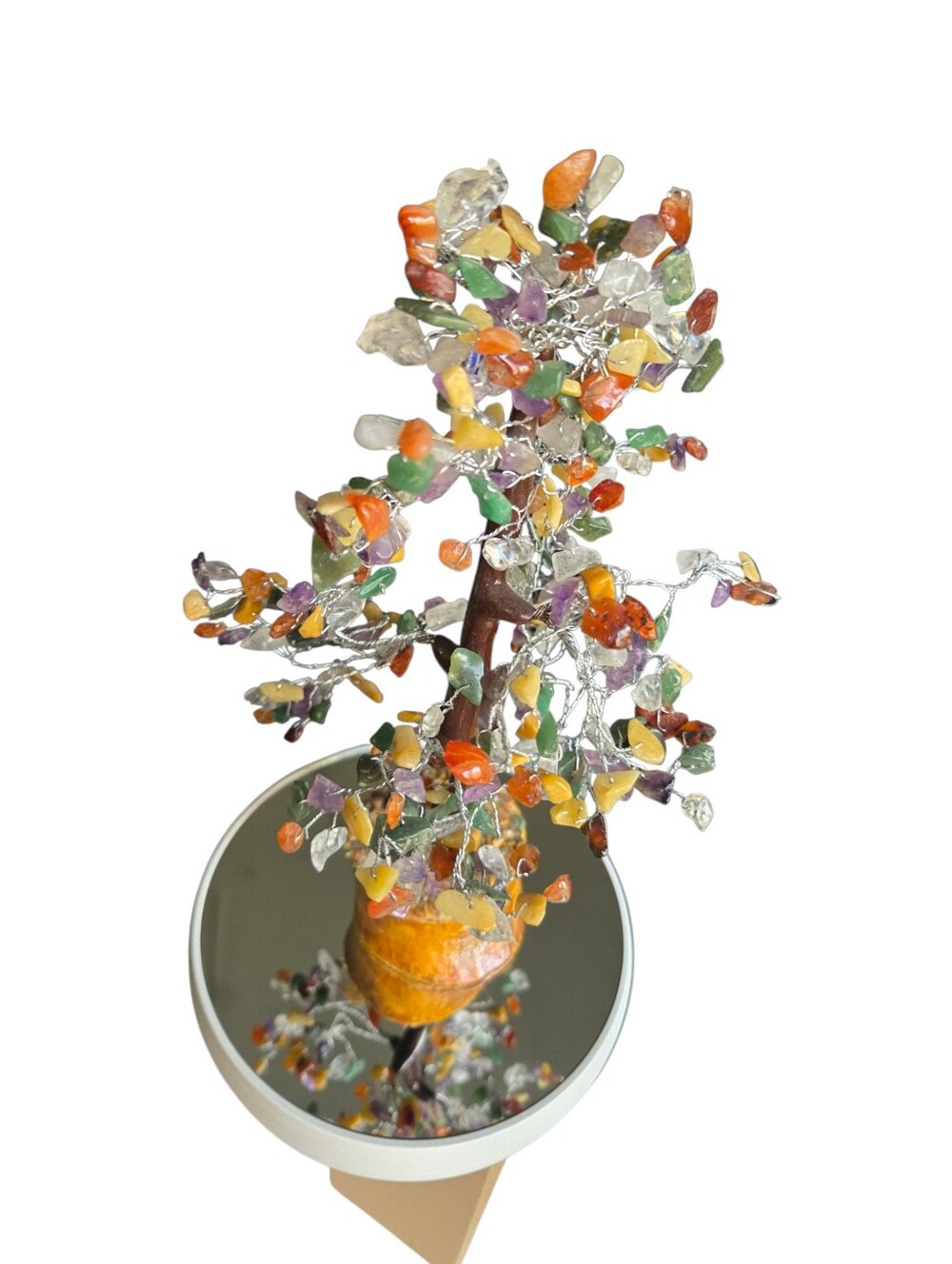 Energy Balancing Gem Tree – Handmade Crystal Bonsai for Meditation & Feng Shui - Picture 5 of 8